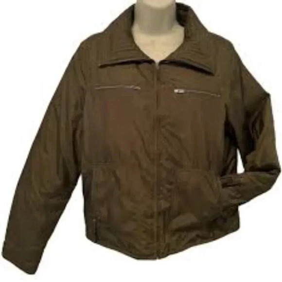 Halogen‎ down zip up jacket size Small - Picture 1 of 5